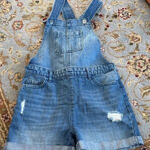 Place Classic Blue Denim Kids Romper